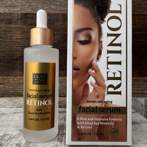 Dead Sea Collection Retinol Anti-Aging Facial Serum Paraben Free New